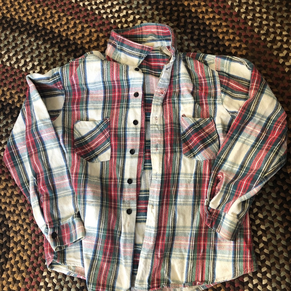 Button down flannel